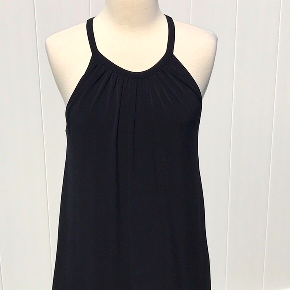 NWOT Nicole Miller Black  Halter Dress Size Medium - Picture 2 of 15